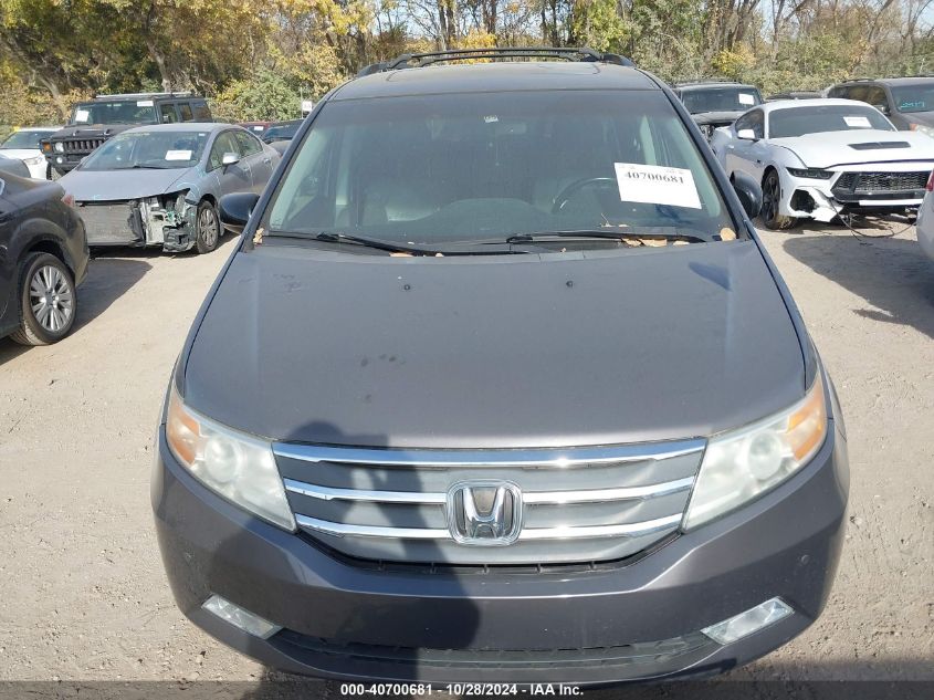 2012 Honda Odyssey Touring/Touring Elite VIN: 5FNRL5H94CB047813 Lot: 40700681