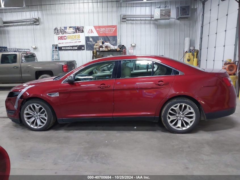 2013 Ford Taurus Limited VIN: 1FAHP2F81DG216756 Lot: 40700684