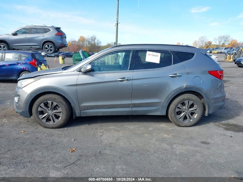 2014 Hyundai Santa Fe Sport 2.4L VIN: 5XYZU3LB3EG138109 Lot: 40700685