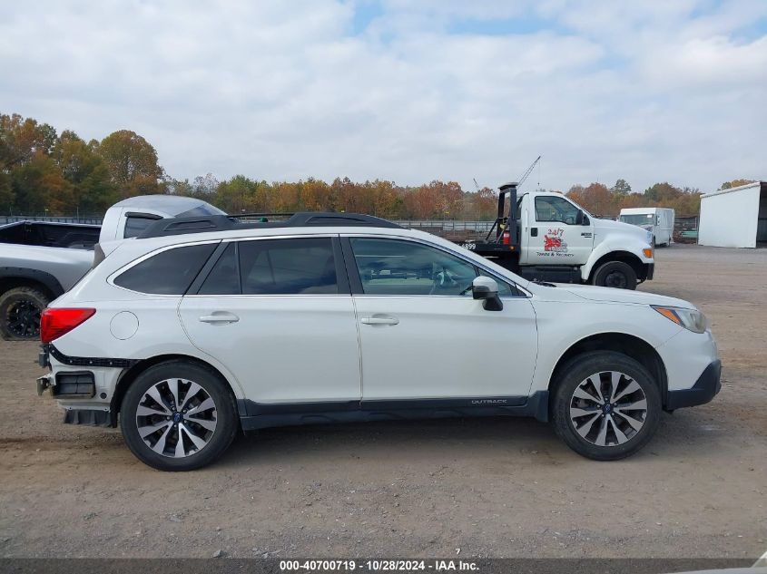 2016 Subaru Outback 2.5I Limited VIN: 4S4BSAJC3G3237328 Lot: 40700719