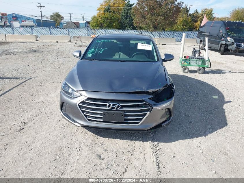 2018 Hyundai Elantra Value Edition VIN: 5NPD84LF3JH276257 Lot: 40700726