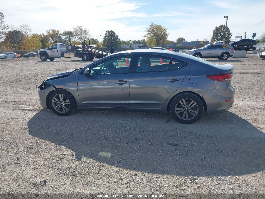 2018 Hyundai Elantra Value Edition VIN: 5NPD84LF3JH276257 Lot: 40700726