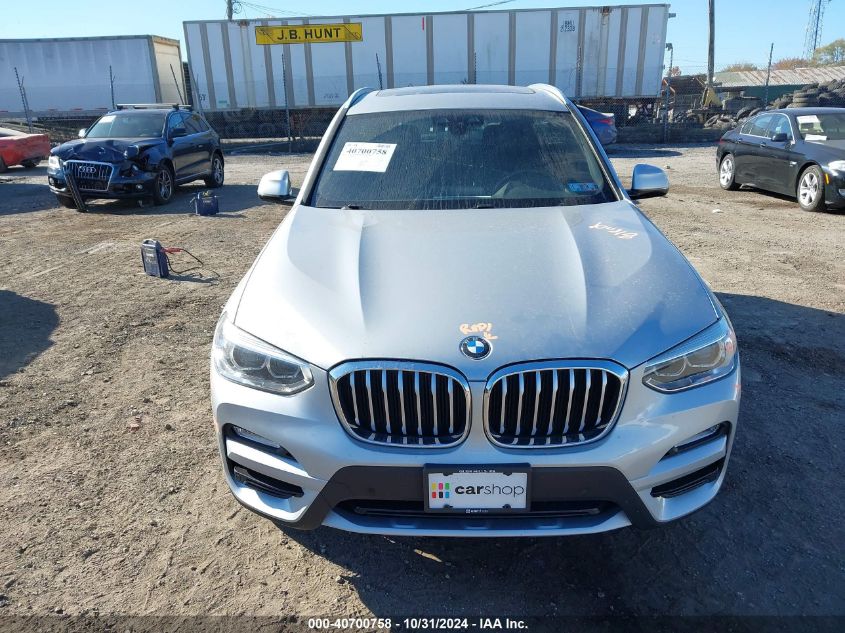 2019 BMW X3 XDRIVE30I - 5UXTR9C5XKLP77428