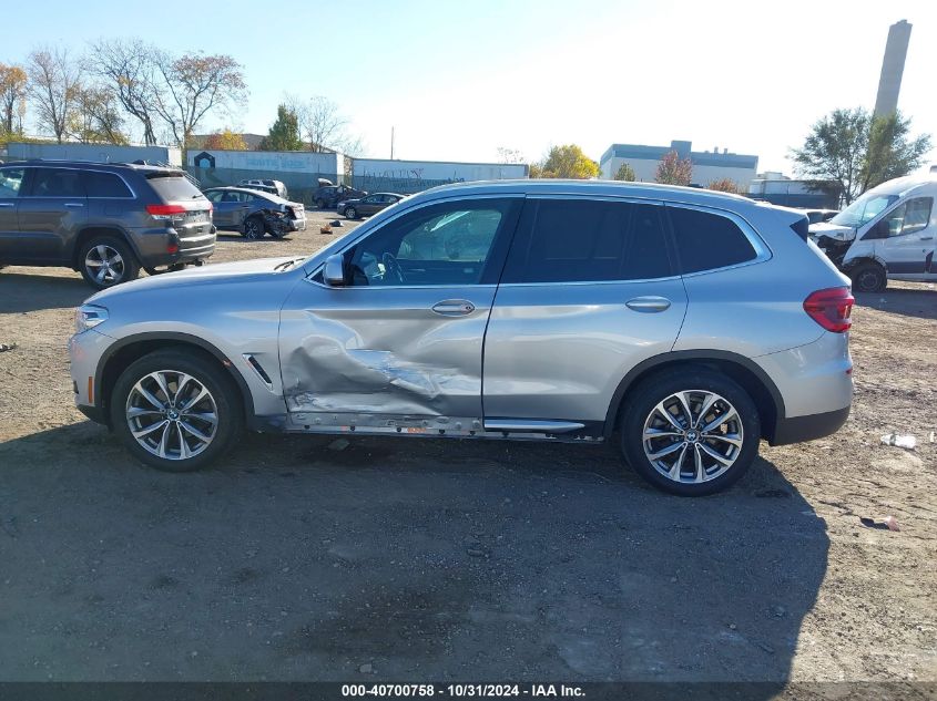 2019 BMW X3 XDRIVE30I - 5UXTR9C5XKLP77428