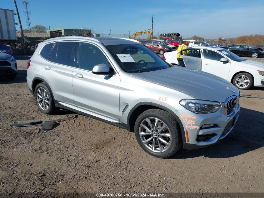 2019 BMW X3 XDRIVE30I - 5UXTR9C5XKLP77428