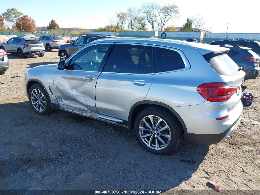 VIN 5UXTR9C5XKLP77428 2019 BMW X3, Xdrive30I no.3