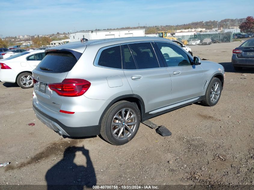 2019 BMW X3 XDRIVE30I - 5UXTR9C5XKLP77428