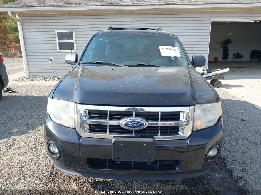 2011 Ford Escape Xlt VIN: 1FMCU0D76BKA48887 Lot: 40700785