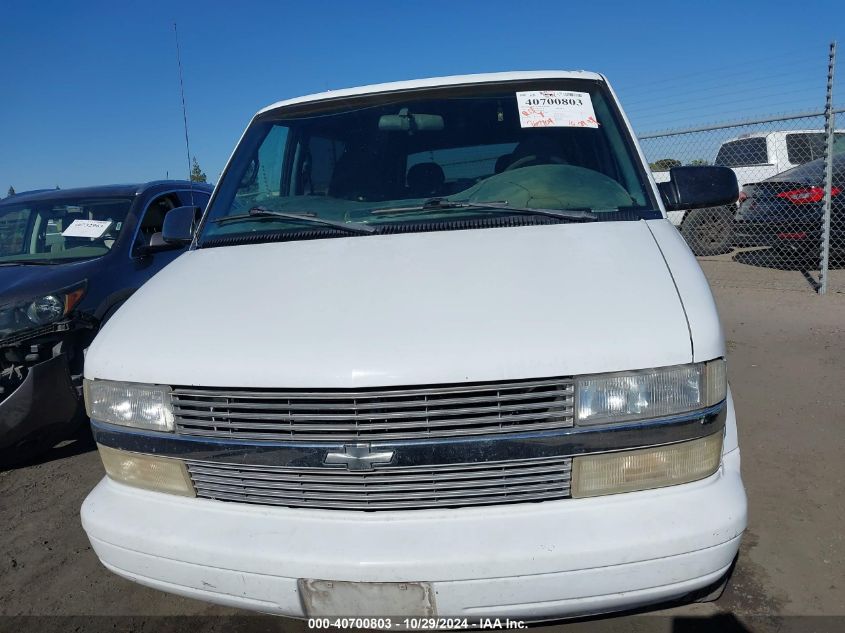 1996 Chevrolet Astro VIN: 1GNDM19W4TB145058 Lot: 40700803