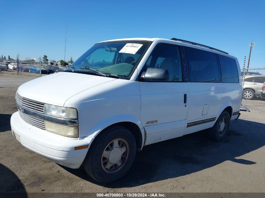 1996 Chevrolet Astro VIN: 1GNDM19W4TB145058 Lot: 40700803