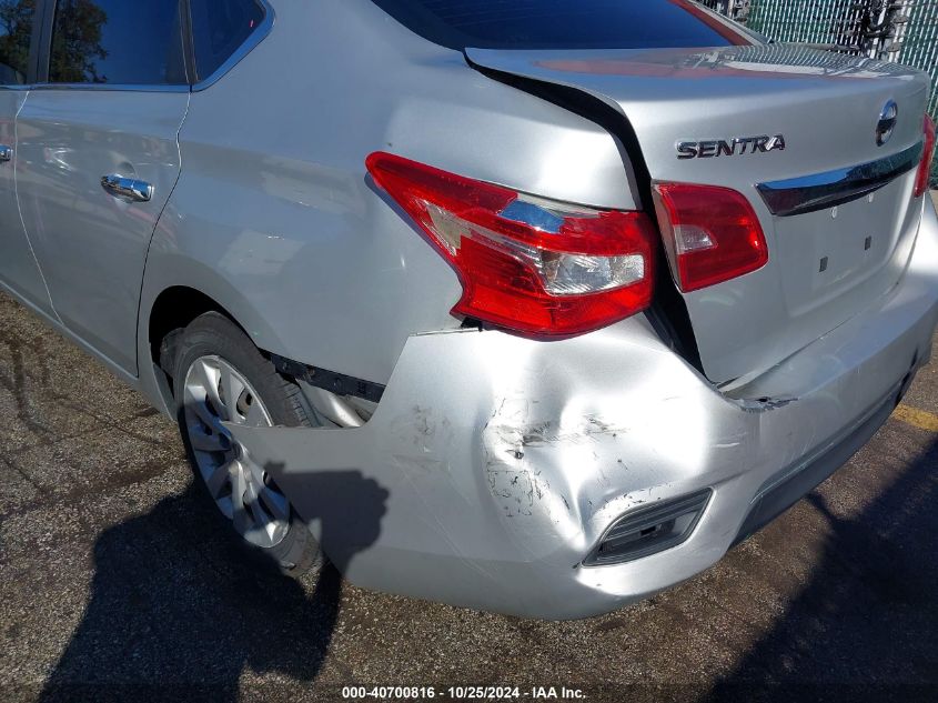 2017 Nissan Sentra Sv VIN: 3N1AB7AP9HY268617 Lot: 40700816