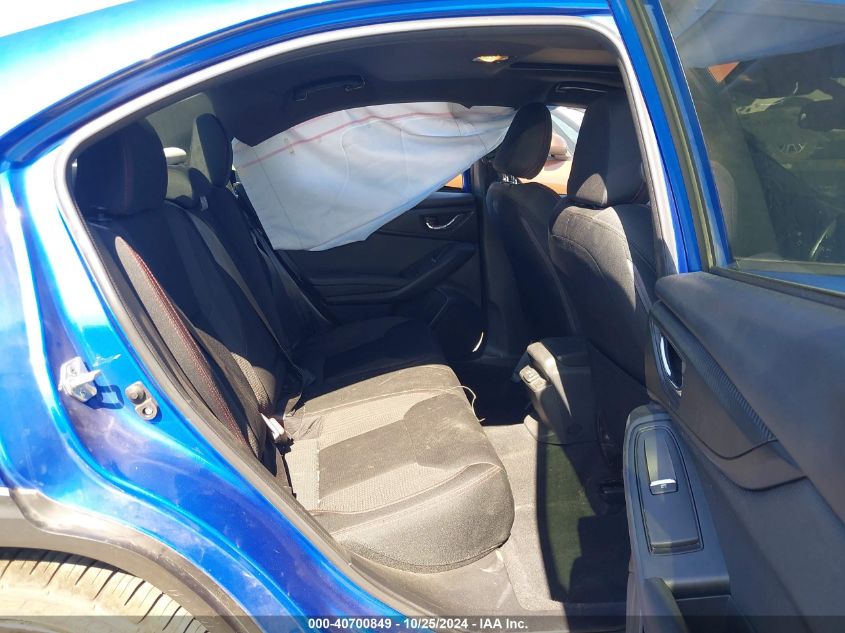 2022 SUBARU WRX VIN: JF1VBAF61N9007775