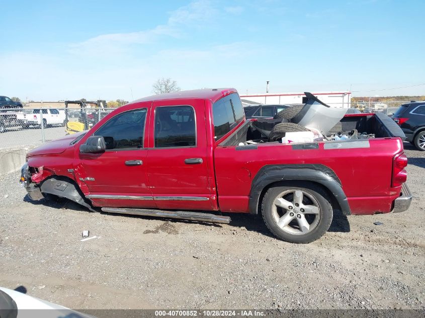 2008 Dodge Ram 1500 Slt VIN: 1D7HU18278J178938 Lot: 40700852