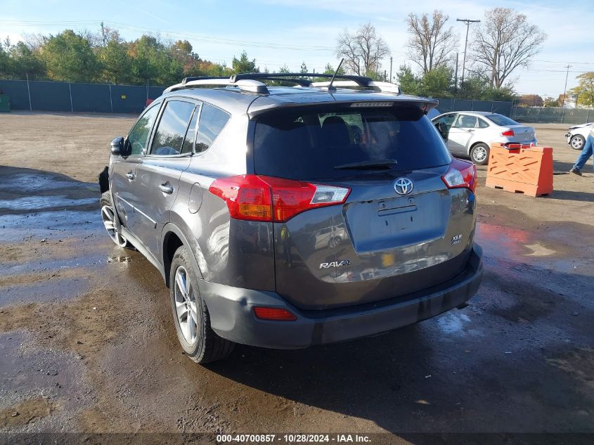 2015 Toyota Rav4 Xle VIN: 2T3RFREV9FW257970 Lot: 40700857