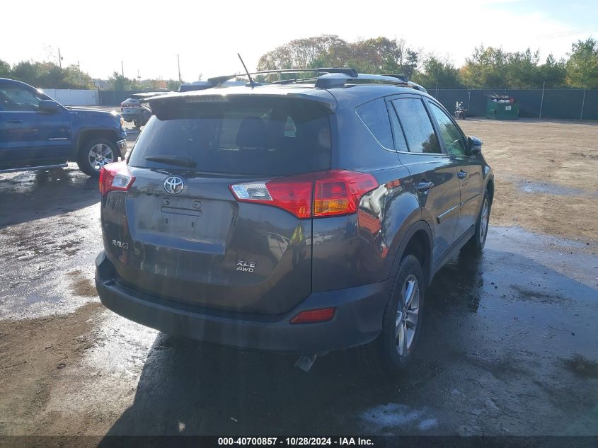 2015 Toyota Rav4 Xle VIN: 2T3RFREV9FW257970 Lot: 40700857