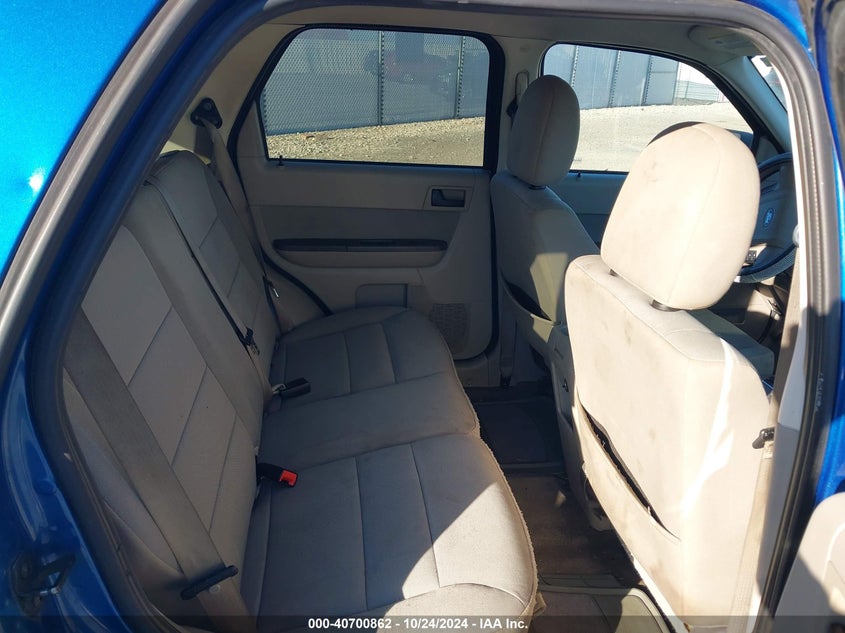 2011 Ford Escape Xlt VIN: 1FMCU9D79BKB02056 Lot: 40700862