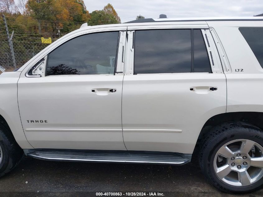 2015 Chevrolet Tahoe Ltz VIN: 1GNSCCKC4FR595262 Lot: 40700863