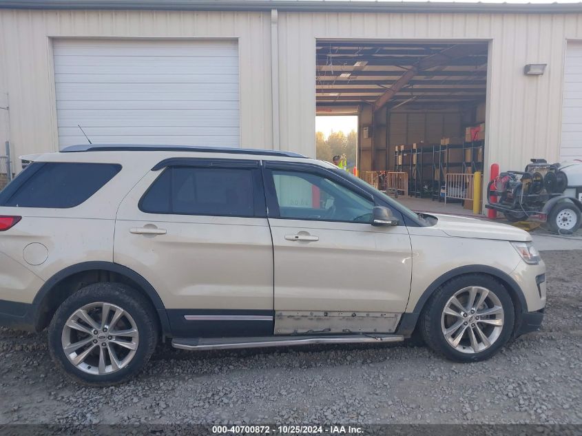 2018 Ford Explorer Xlt VIN: 1FM5K7D86JGC22006 Lot: 40700872