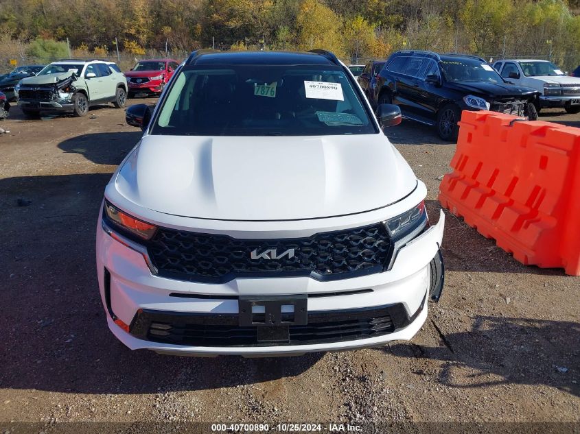 2022 Kia Sorento Sx VIN: 5XYRKDLF1NG091578 Lot: 40700890