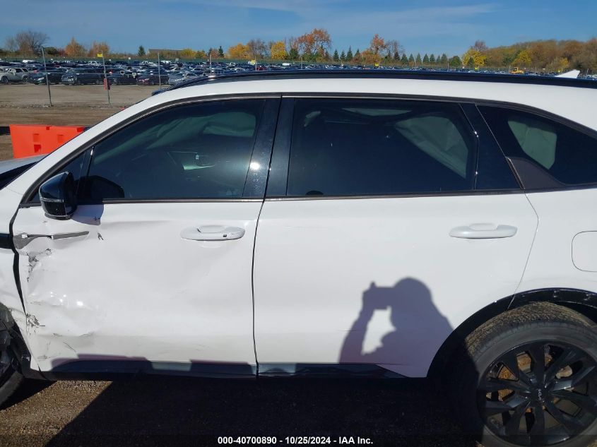 2022 Kia Sorento Sx VIN: 5XYRKDLF1NG091578 Lot: 40700890