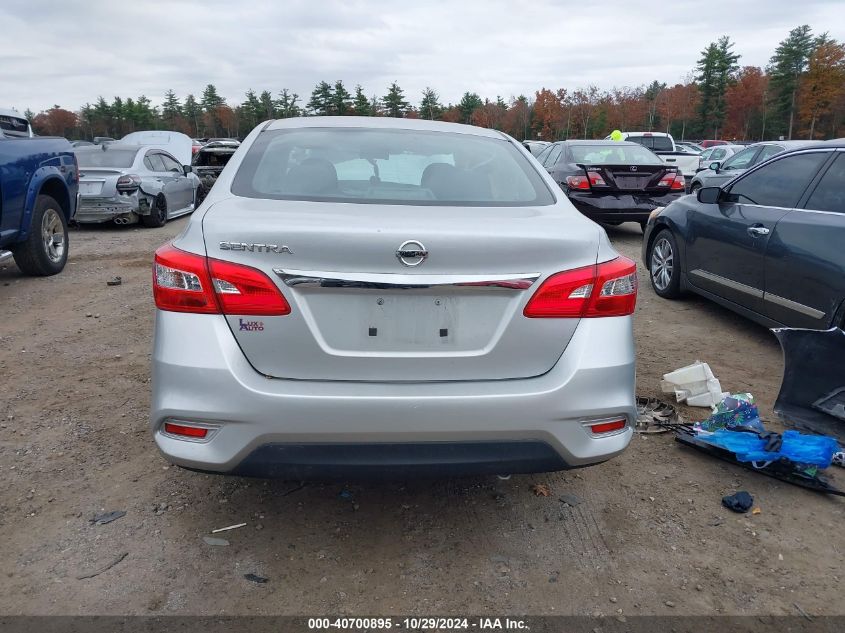 2017 Nissan Sentra S VIN: 3N1AB7APXHY224089 Lot: 40700895