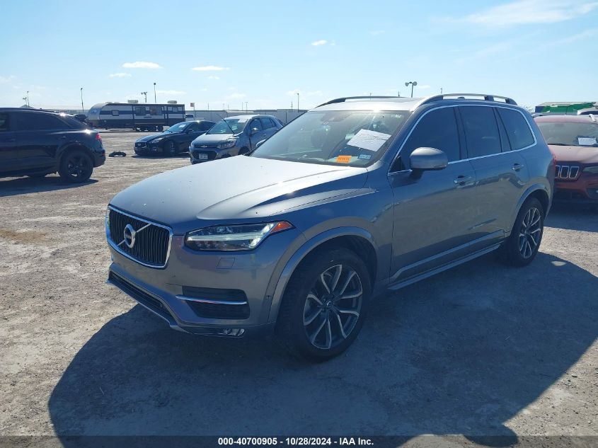 VIN YV4A22PK9G1040919 2016 Volvo XC90, T6 Momentum no.2