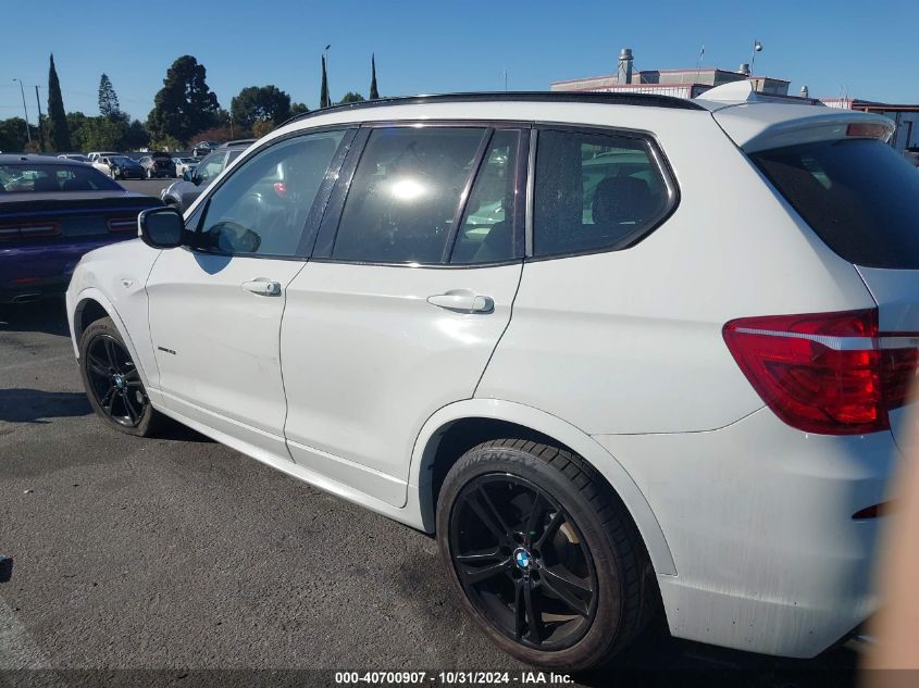 2014 BMW X3 xDrive35I VIN: 5UXWX7C55E0E77117 Lot: 40700907