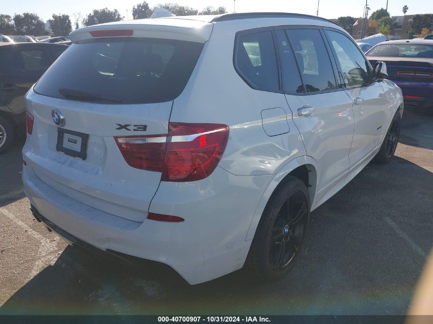 VIN 5UXWX7C55E0E77117 2014 BMW X3, Xdrive35I no.4