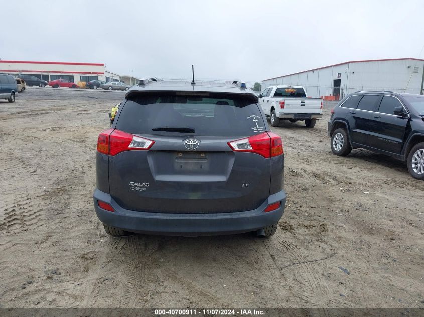 2015 Toyota Rav4 Le VIN: JTMZFREVXFJ048980 Lot: 40700911