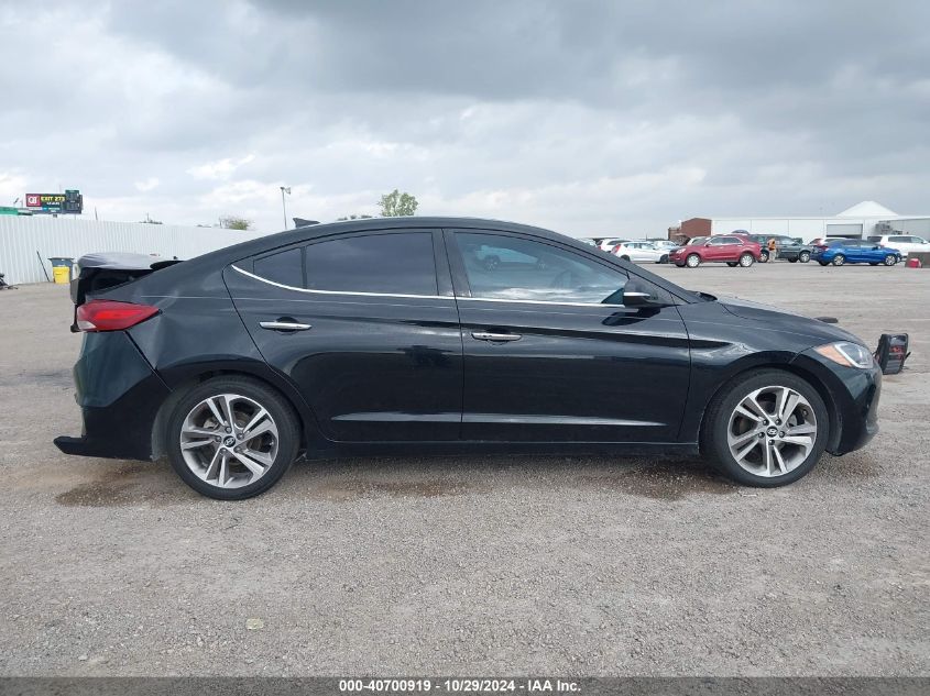 2017 Hyundai Elantra Limited VIN: 5NPD84LF3HH073136 Lot: 40700919