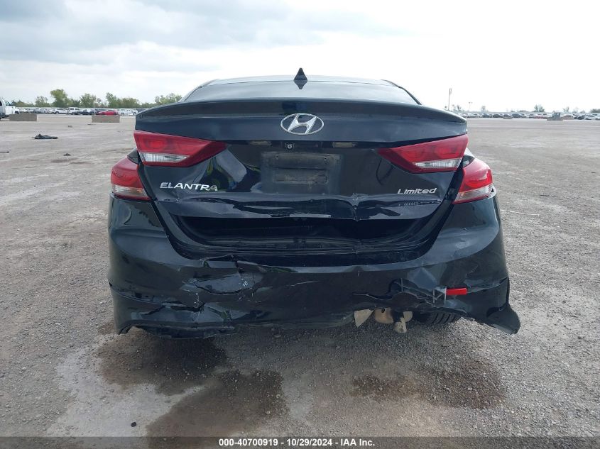 2017 Hyundai Elantra Limited VIN: 5NPD84LF3HH073136 Lot: 40700919