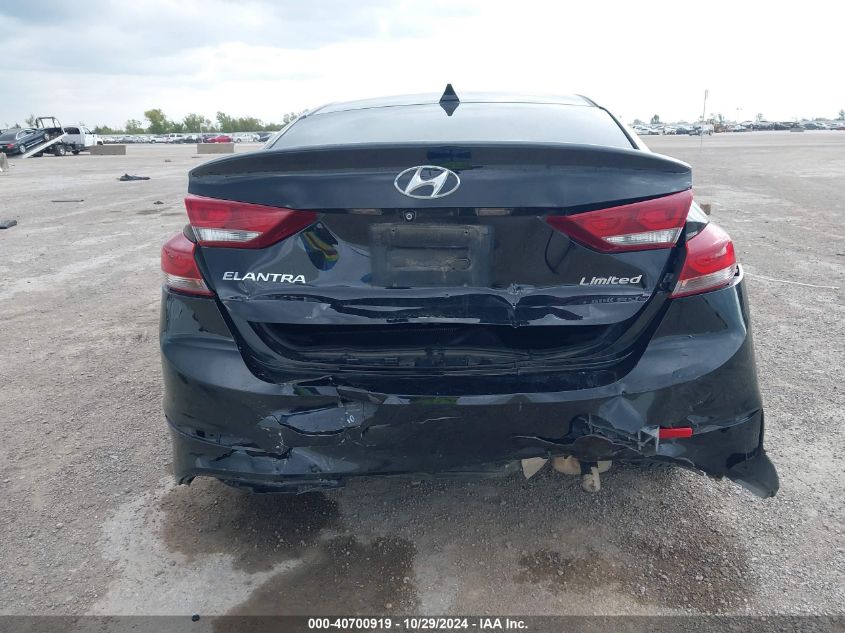 2017 Hyundai Elantra Limited VIN: 5NPD84LF3HH073136 Lot: 40700919