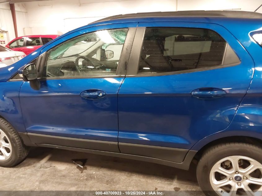 2019 Ford Ecosport Se VIN: MAJ6S3GL8KC257548 Lot: 40700923