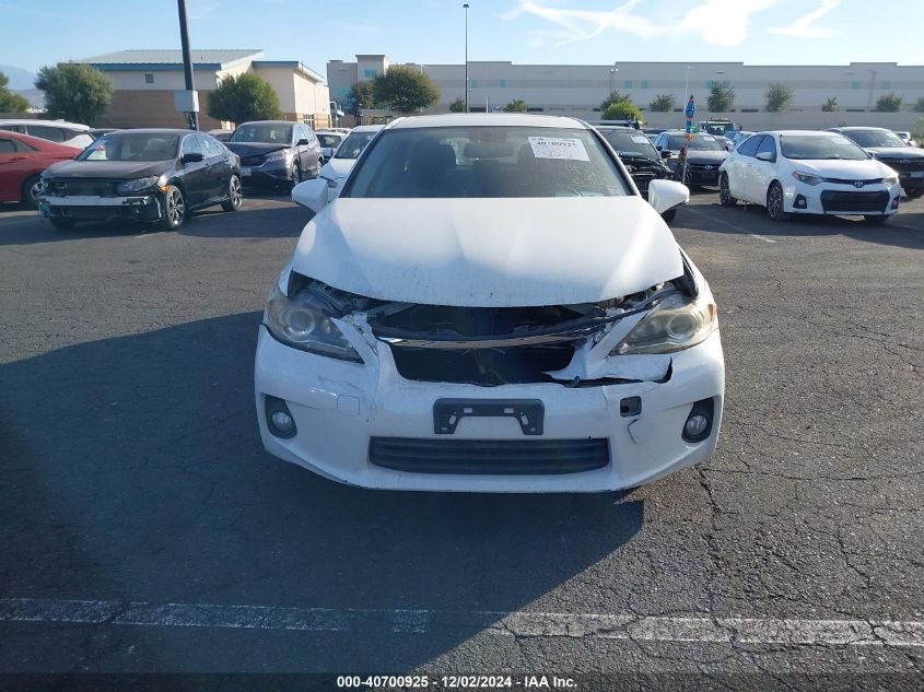 VIN JTHKD5BH2D2150746 2013 Lexus CT, 200H no.12