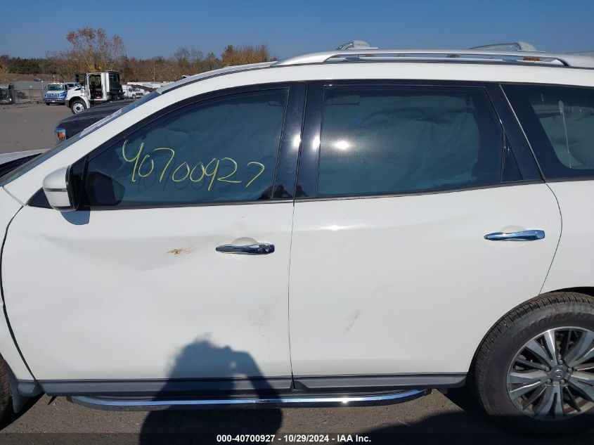 2020 Nissan Pathfinder Sv 4Wd VIN: 5N1DR2BM4LC618813 Lot: 40700927