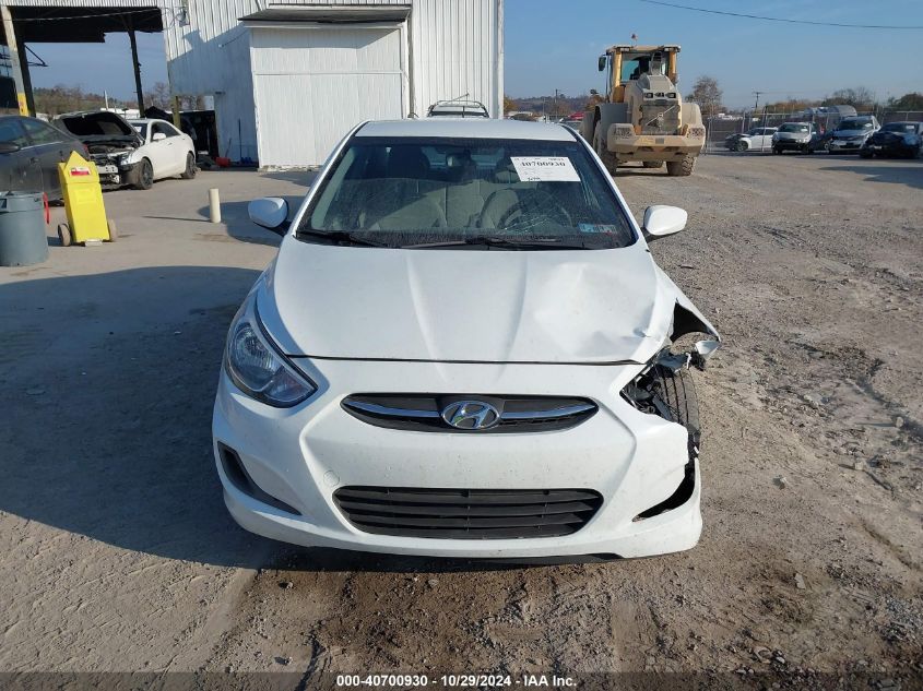 2016 Hyundai Accent Se VIN: KMHCT4AE4GU026864 Lot: 40700930