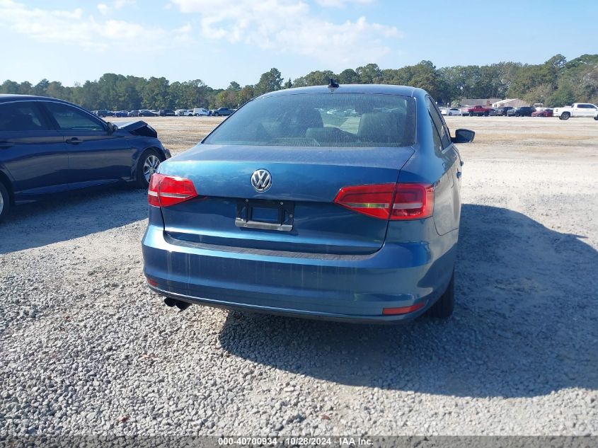 2015 Volkswagen Jetta 1.8T Se VIN: 3VWD17AJ4FM229752 Lot: 40700934