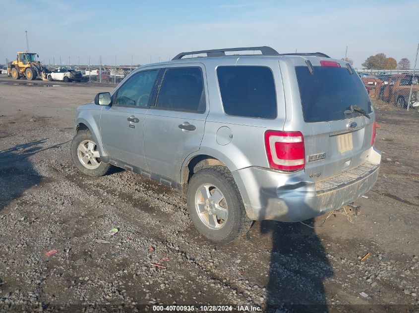 2011 Ford Escape Xlt VIN: 1FMCU0D78BKB33763 Lot: 40700935