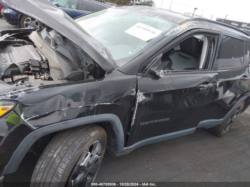 2018 Jeep Compass Altitude Fwd VIN: 3C4NJCBB9JT502027 Lot: 40700936