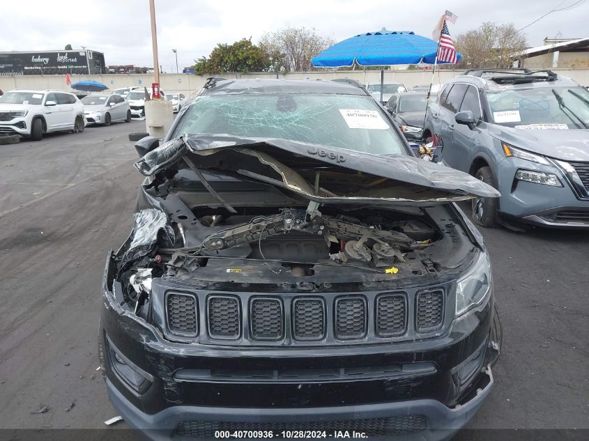 2018 Jeep Compass Altitude Fwd VIN: 3C4NJCBB9JT502027 Lot: 40700936