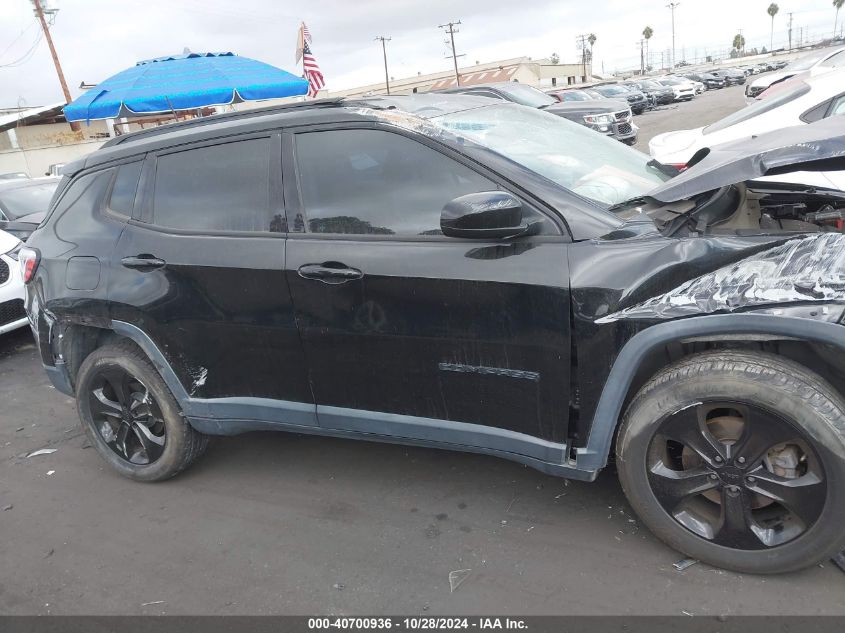 2018 Jeep Compass Altitude Fwd VIN: 3C4NJCBB9JT502027 Lot: 40700936