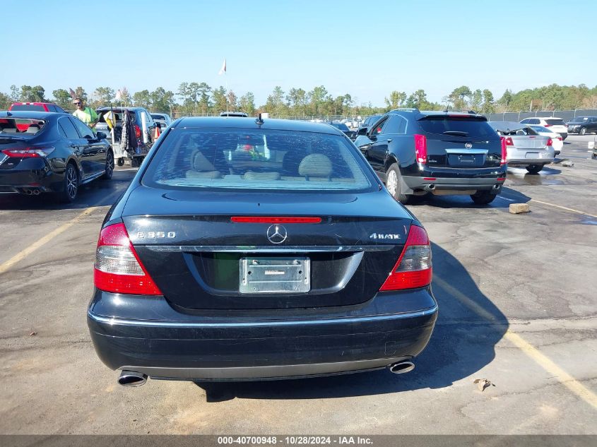 2009 Mercedes-Benz E 350 4Matic VIN: WDBUF87X09B377932 Lot: 40700948