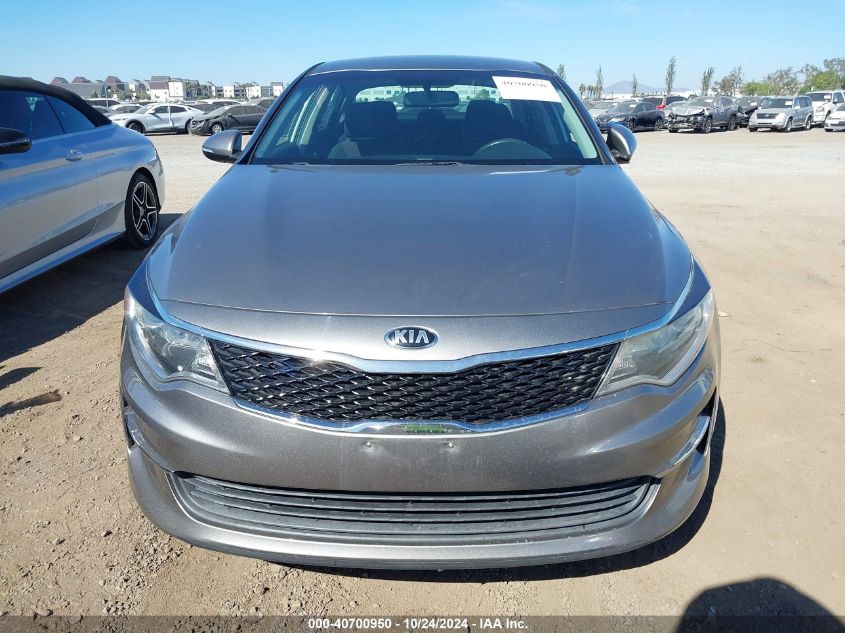 2016 Kia Optima Lx VIN: 5XXGT4L32GG090635 Lot: 40700950