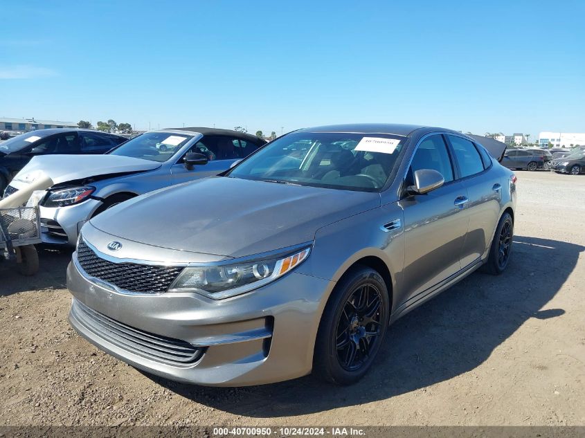 2016 Kia Optima Lx VIN: 5XXGT4L32GG090635 Lot: 40700950