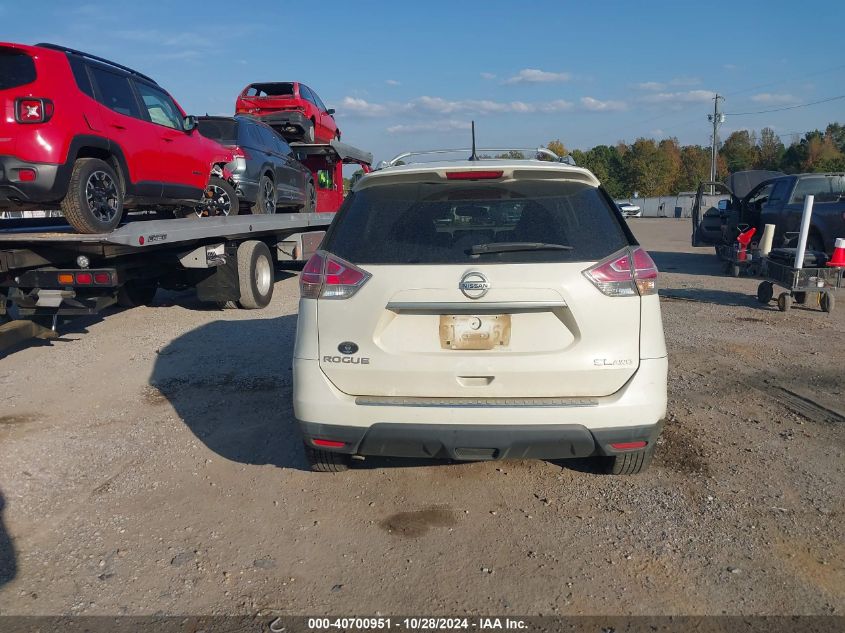 2016 Nissan Rogue S/Sl/Sv VIN: 5N1AT2MVXGC879637 Lot: 40700951