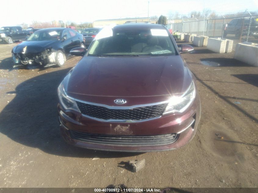 2017 Kia Optima Lx VIN: 5XXGT4L38HG155232 Lot: 40700972