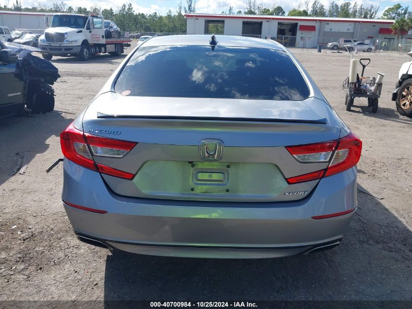 2021 Honda Accord Sport VIN: 1HGCV1F34MA023238 Lot: 40700984