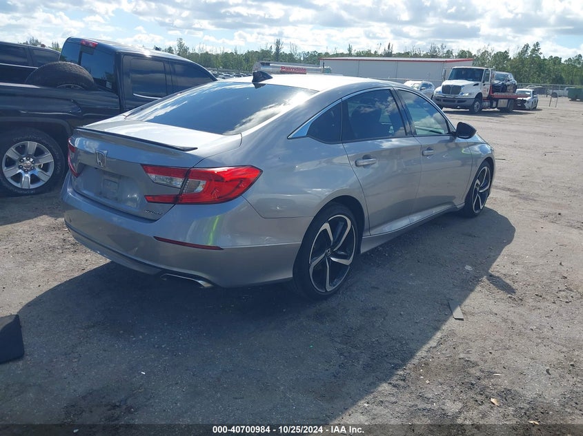 VIN 1HGCV1F34MA023238 2021 HONDA ACCORD SPORT