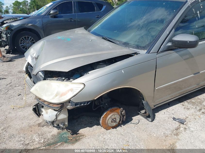 2005 Honda Civic Hybrid VIN: JHMES96675S022667 Lot: 40700988