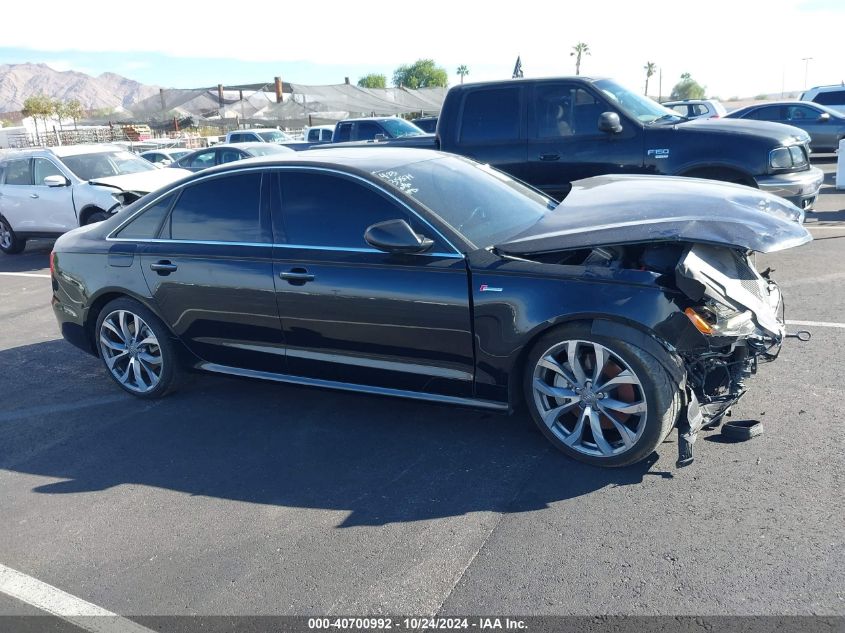 2015 Audi A6 3.0T Premium Plus VIN: WAUHGAFC1FN022197 Lot: 40700992